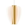Visual Comfort Nyra 9" Wide LED Mini Low Voltage Pendant - FreeJack Mounting Plated Brass