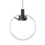 Visual Comfort Palona 8" Wide LED Mini Low Voltage Pendant - FreeJack Mounting Nightshade Black