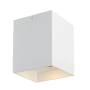Visual Comfort Exo Single Light 6-3/32" High Integrated LED Flush Mount Ceiling Fixture with 277V Matte White / White Trim / 60 Beam Spread