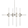 Visual Comfort Linger 12 Light 38" Wide LED Chandelier Polished Nickel / 3000K