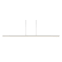 Visual Comfort Stagger 72" Wide Linear Chandelier Polished Stainless Steel