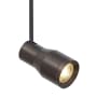 Visual Comfort Ace 8-13/16" Tall LED Monorail Adjustable Spotlight Head with 5" Stem - 90 CRI, 40 Degree Beam Spread Antique Bronze / 2700K