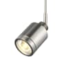 Visual Comfort Tellium MonoRail 3" Tall 3000K LED Track Head with Shade Satin Nickel / 3000K