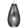Visual Comfort Briolette LED Mini Pendant Satin Nickel