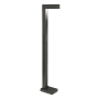 Visual Comfort Single Strut 5" Wide 120, 277V Integrated LED Bollard Path Light Black / 2700K