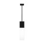 Visual Comfort Kulma 1" Wide LED Mini Pendant Black