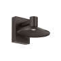 Visual Comfort Ash 8" Tall LED Wall Sconce with Tapered Shade Bronze