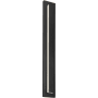 Visual Comfort Aspen 36" Tall LED Outdoor Wall Sconce Clear / Black