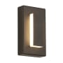 Visual Comfort Aspen 8" Tall LED Outdoor Wall Sconce Bronze