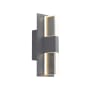 Visual Comfort Lyft 13" Tall LED Wall Sconce - 286 Lumens Charcoal / 2700K