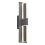 Visual Comfort Lyft 19" Tall LED Wall Sconce With In-Line Fuse and Surge Protection - 221 Lumens Charcoal / 2700K