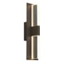 Visual Comfort Lyft 19" Tall LED Wall Sconce - 282 Lumens Bronze / 2700K