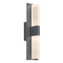 Visual Comfort Lyft 19" Tall LED Wall Sconce - 282 Lumens Charcoal / 3000K