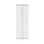 Visual Comfort Rohe 25" Tall LED Column Floor Lamp Polished Nickel