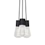 Visual Comfort Alva 9" Wide LED Mini Pendant Black