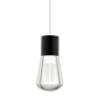 Visual Comfort Alva 3 Light 4" Wide LED Multi Light Pendant with White Cord - 3000K Black