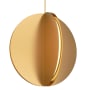 Visual Comfort Bau 28" Wide LED Pendant Natural Brass