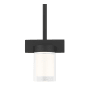 Visual Comfort Esfera 3" Wide LED Mini Pendant Nightshade Black