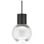 Visual Comfort Mina 14" Wide LED Multi Light Pendant Black