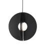 Visual Comfort Orbel Single Light 16" Wide Pendant Matte Black
