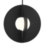 Visual Comfort Orbel 22" Wide LED Pendant Nightshade Black