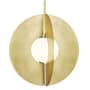 Visual Comfort Orbel 22" Wide Pendant Natural Brass