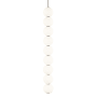 Visual Comfort Orbet 3" Wide LED Mini Pendant Nightshade Black