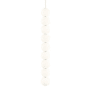 Visual Comfort Orbet 3" Wide LED Mini Pendant Polished Nickel