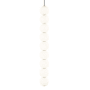 Visual Comfort Orbet 3" Wide LED Mini Pendant Natural Brass