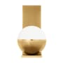 Visual Comfort Akova 14" Tall LED Natural Brass Wall Sconce Plated Brass