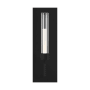 Visual Comfort Linger Single Light 15" Tall LED Wall Sconce Nightshade Black / 3000K