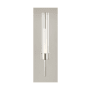 Visual Comfort Linger Single Light 15" Tall LED Wall Sconce - 277V Polished Nickel / 3000K