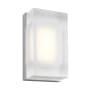Visual Comfort Milley Single Light 7" Tall LED Wall Sconce Chrome / 3000K