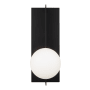 Visual Comfort Orbel Single Light 13" Tall Wall Sconce Matte Black