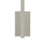 Visual Comfort Stagger 49" Tall LED Wall Sconce Polished Nickel