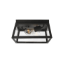 Visual Comfort Founders 2 Light 12" Wide Outdoor Flush Mount Square Ceiling Fixture Black