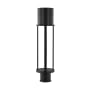 Visual Comfort Union 21" Tall LED Post Light Black