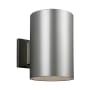 Visual Comfort 9" Tall LED Outdoor Wall Sconce Painted Brushed Nickel