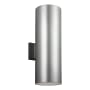 Visual Comfort 18" Tall LED Outdoor Wall Sconce Painted Brushed Nickel
