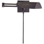 Visual Comfort Studio 5" Swing Arm Hardwired or Plug-In Wall Light by Studio VC Bronze