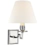 Visual Comfort Dean 13" Tall Wall Sconce Polished Nickel