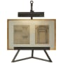 Visual Comfort Estelle 22" Table Lamp by Alexa Hampton Gun Metal
