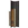 Visual Comfort Remi 18" Tall LED Wall Sconce Matte Carbon / Warm Walnut