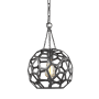 Visual Comfort Feccetta 11" Wide Suspension Pendant Midnight Black