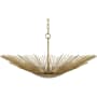 Visual Comfort Helios 32" Wide Pendant Antique Gild