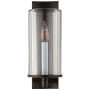 Visual Comfort Deauville 14-1/2" High Wall Sconce with Clear Glass Shade Bronze