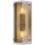 Visual Comfort Clayton 12-1/2" High Wall Sconce - ADA Compliant Crystal