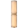 Visual Comfort Clayton 4 Light 26" Tall Wall Sconce Hand Rubbed Antique Brass / Alabaster