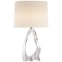 Visual Comfort Cannes 31" Table Lamp by AERIN Clear