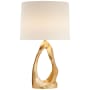 Visual Comfort Cannes 31" Table Lamp by AERIN Gild